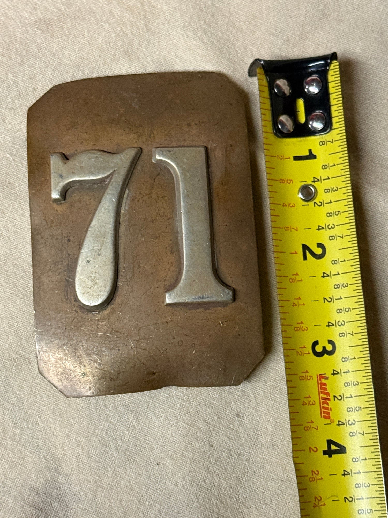 Authentic 71st NY State Militia Shoulder Belt Plate - Spanish-American War Era Relic (c. 1870s-1890s)