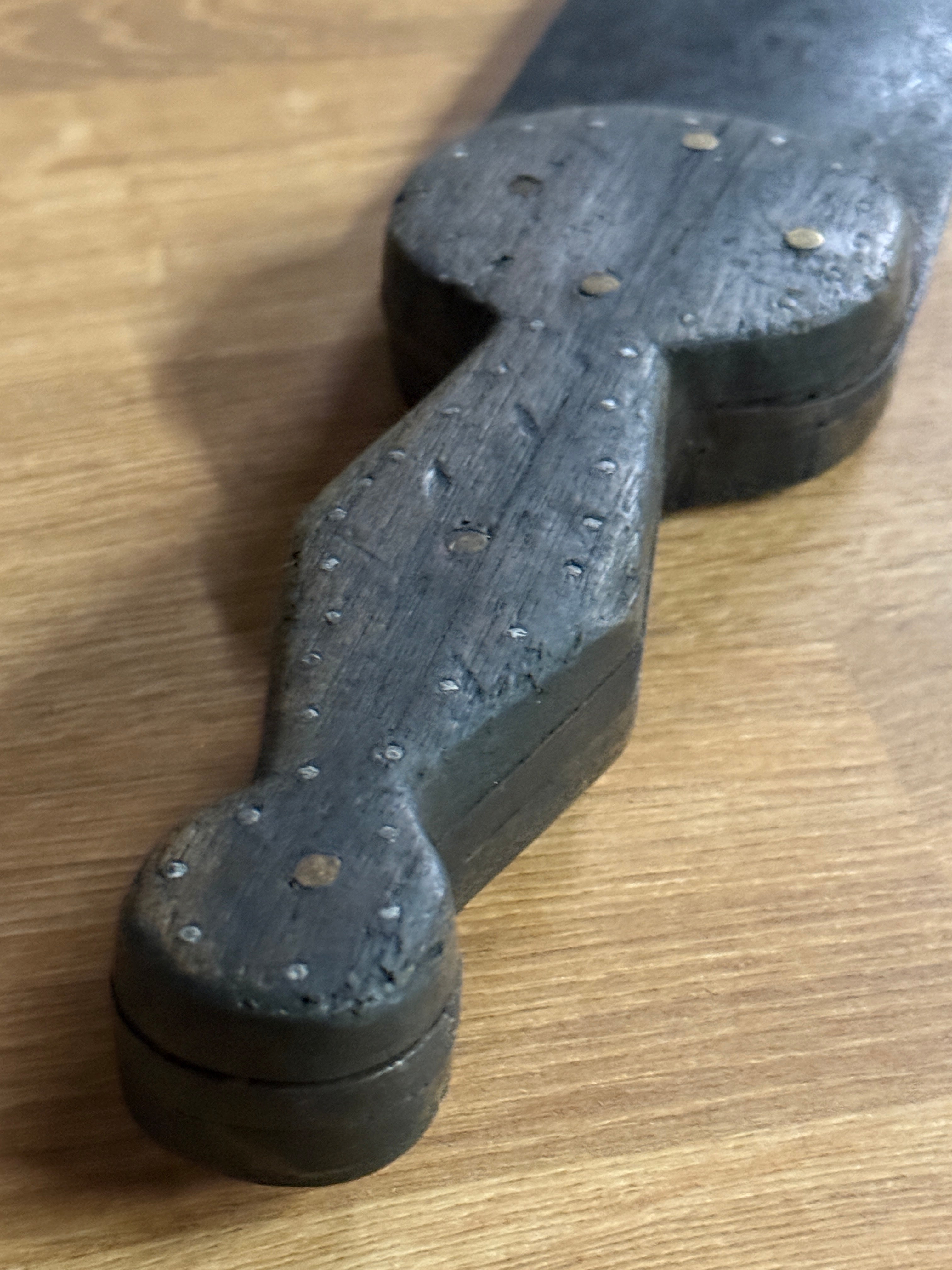 RARE Authentic 19th Century Fur Trade Era Native American Dag Knife - Sheffield Maker&