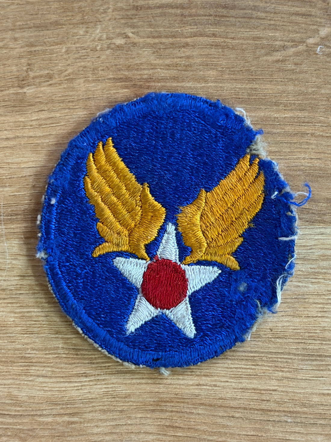 Vintage U.S. Army Air Forces (USAAF) "Hap Arnold Wings" Shoulder Patch (WWII)