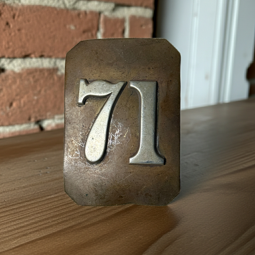 Authentic 71st NY State Militia Shoulder Belt Plate - Spanish-American War Era Relic (c. 1870s-1890s)